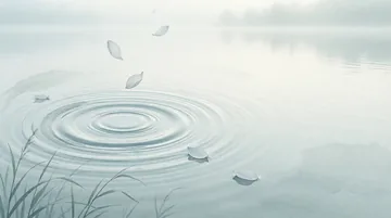 心理学研究人员 【静水·初心之源】（AI绘画完成）