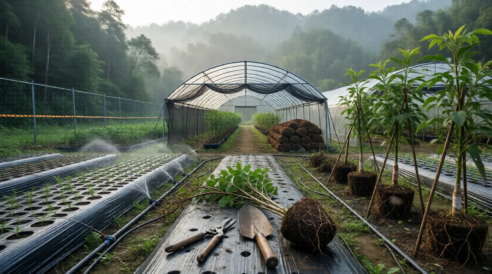 野生植物救护工