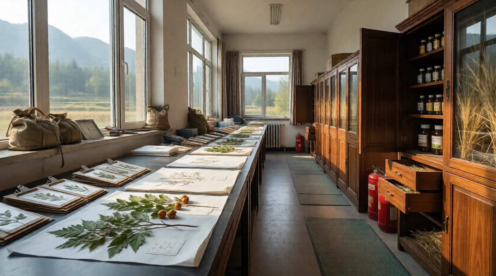 植物标本采集制作工