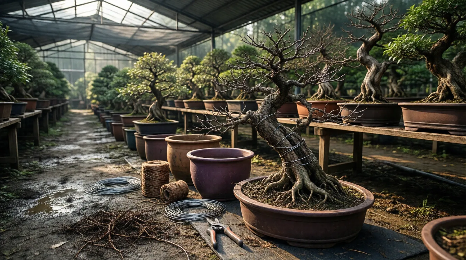 树桩盆景工