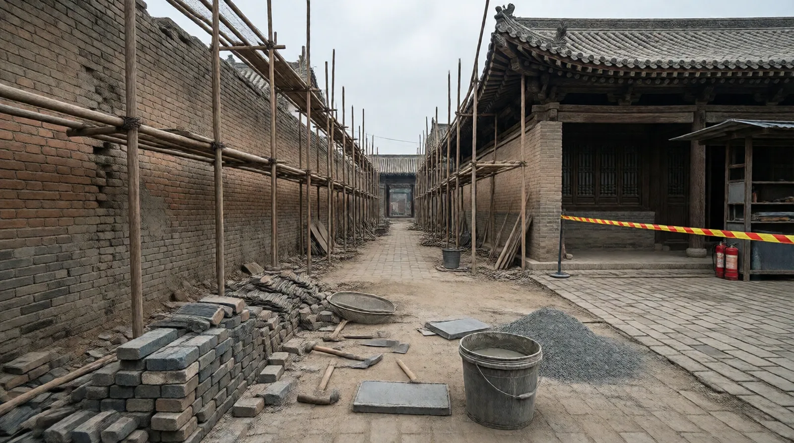 泥瓦作文物修复师