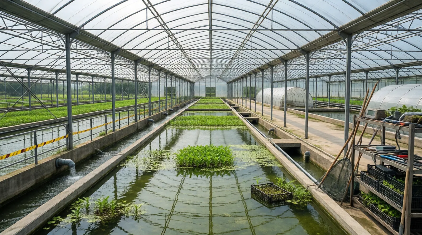 淡水水生植物繁育工