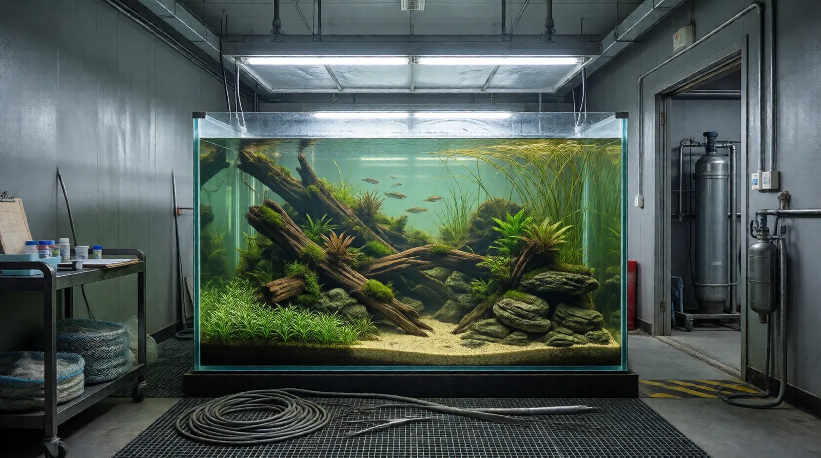 水族造景工