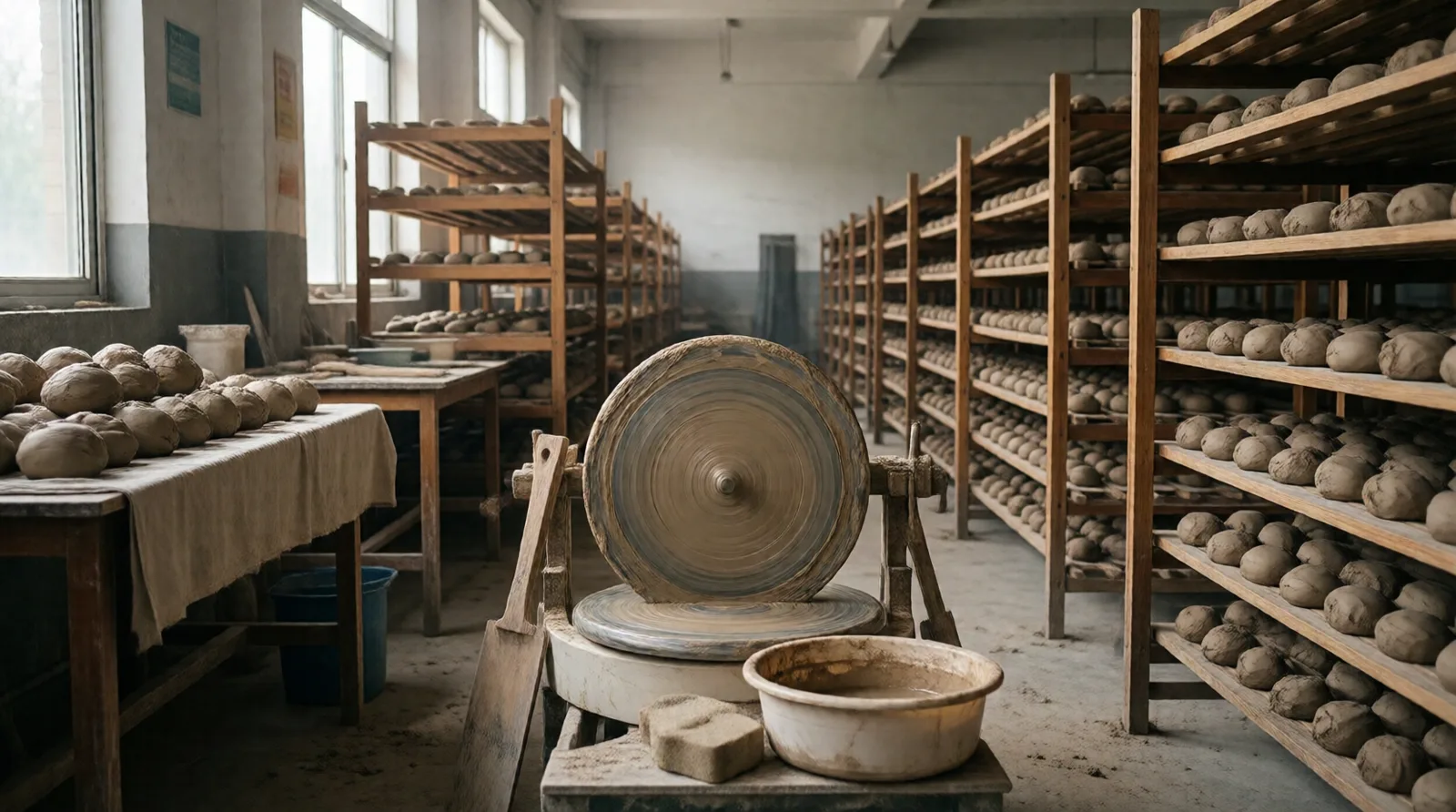 陶瓷手工成型工