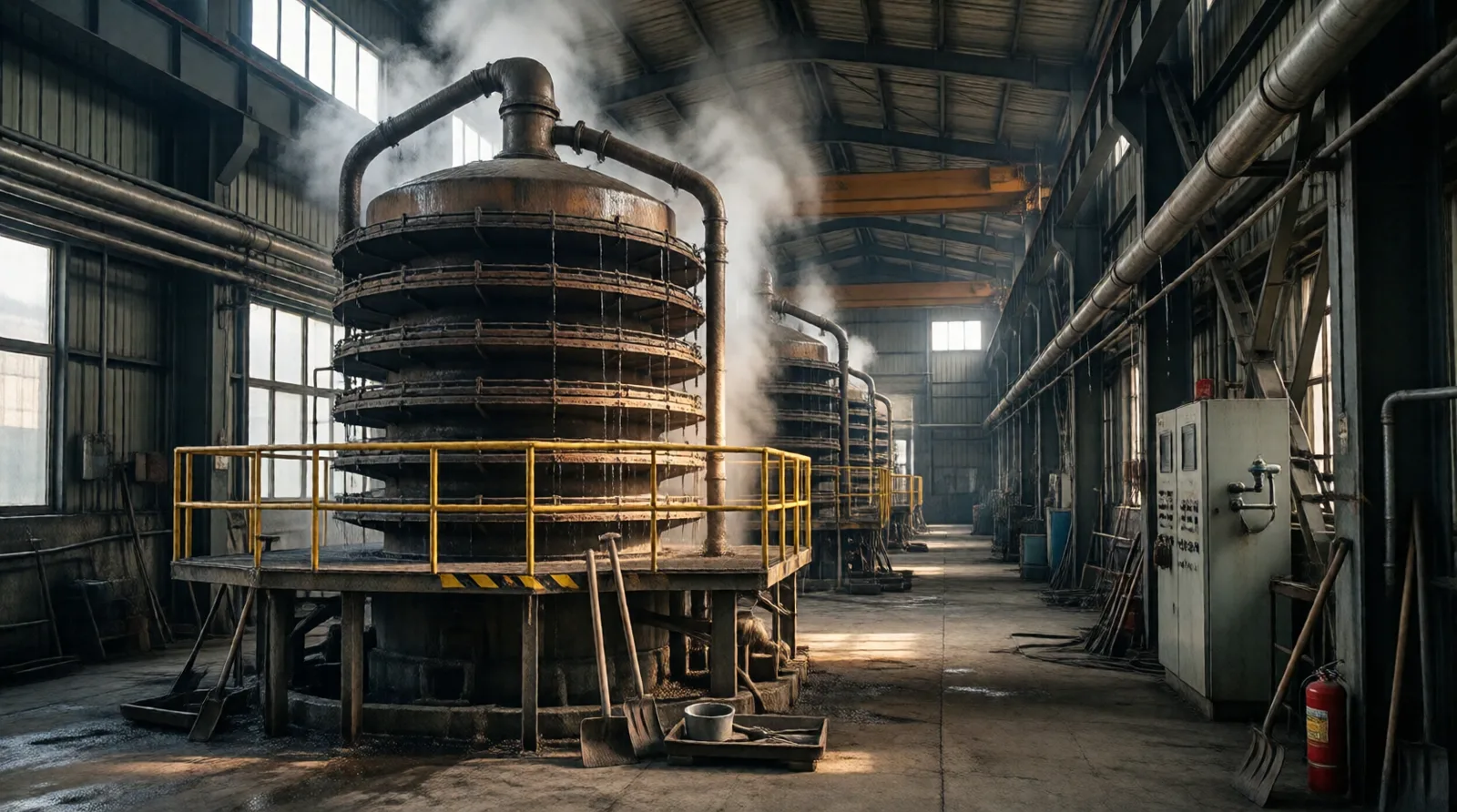 塔盘制炼工