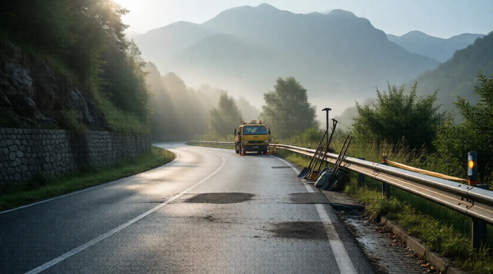 道路巡视养护工