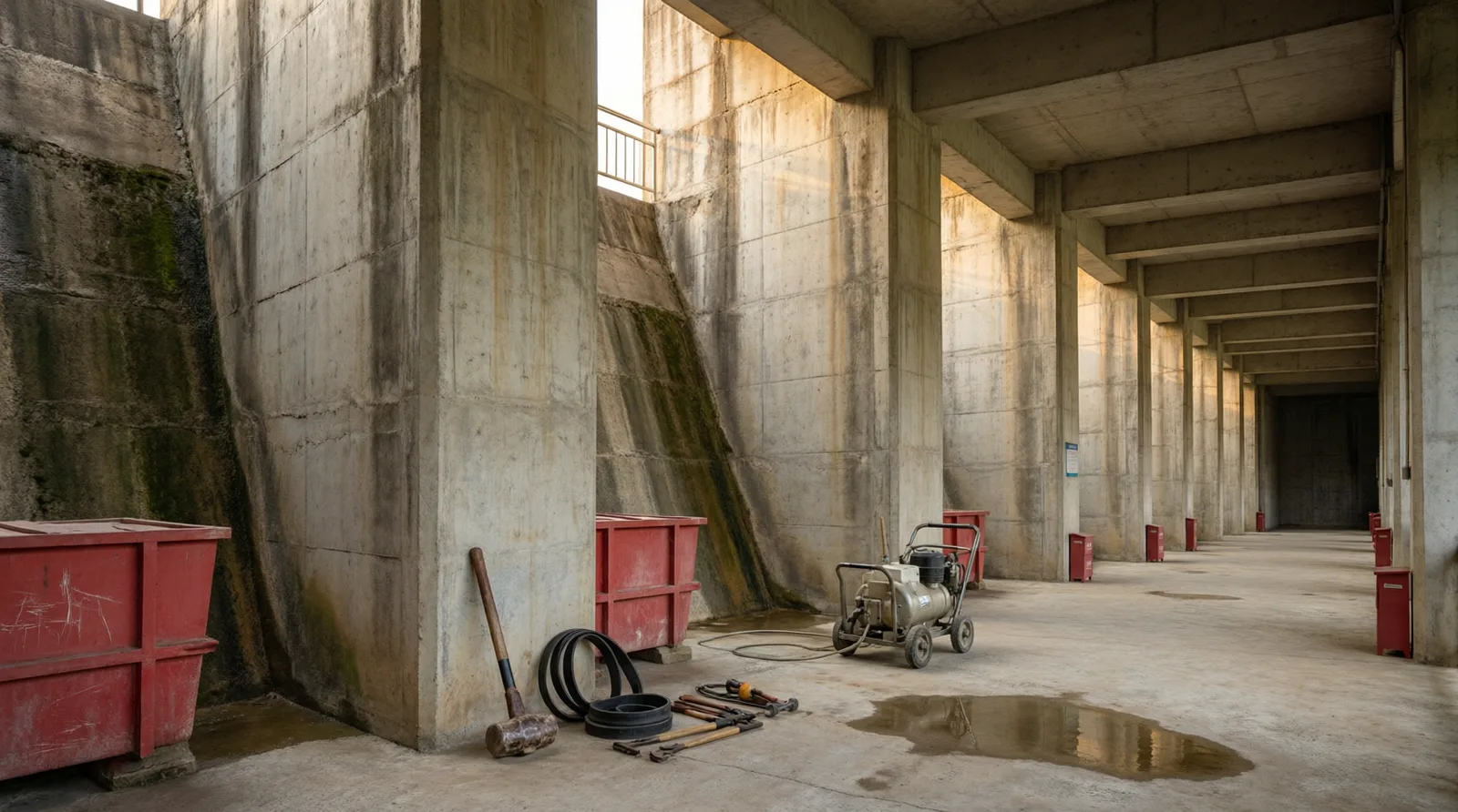 水工建构筑物维护检修工
