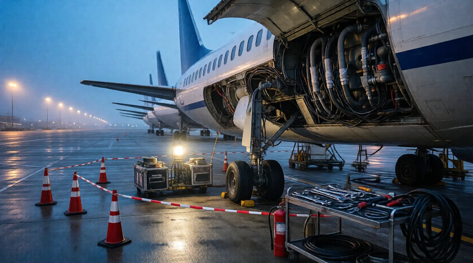 航空器系统外场维护员