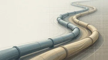 石油天然气储运工程技术人员 党建PPT背景图 【长河静流 · 责任筑基】