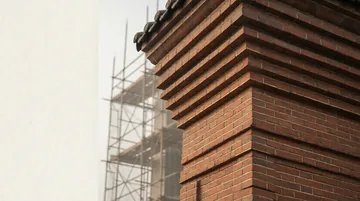 装饰装修工 党建PPT背景图 【红砖初心·匠心筑基】