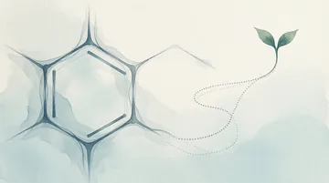 化学研究人员 党建PPT背景图 【晶格里的初心】