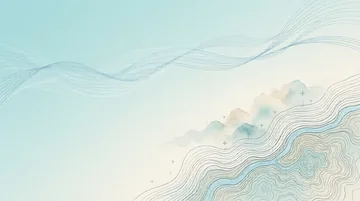 地质测绘工程技术人员 党建PPT背景图 【清风徐来·脉络山川】