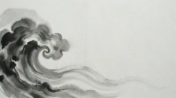 法学研究人员 党建PPT背景图 格物致知·素雅云纹