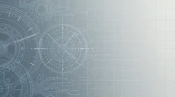 仪器仪表工程技术人员 党建PPT背景图 【素雅格纹·科技蓝灰底】