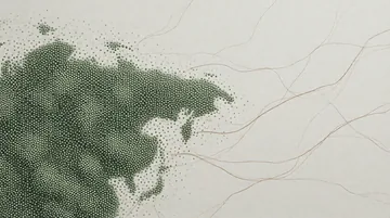 地理国情监测工程技术人员 党建PPT背景图 【数据脉动·绿色基石】