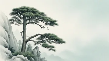 行政办事员 党建PPT背景图 【松风清韵·初心如磐】