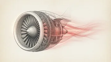 航空动力装置制造工程技术人员 党建PPT背景图 【逐梦苍穹·红色引擎】