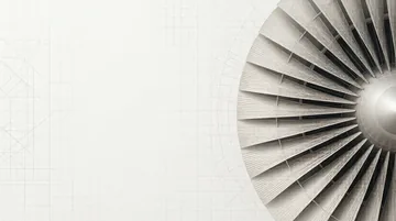 航空动力装置设计工程技术人员 党建PPT背景图 【涡轮脉络】