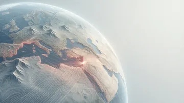 地球科学研究人员 党建PPT背景图 【苍穹脉络·静谧守望】