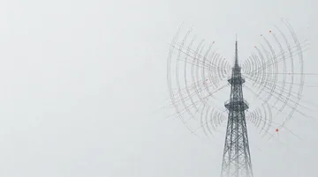 广播视听设备工程技术人员 党建PPT背景图 【信号背后的坚守】