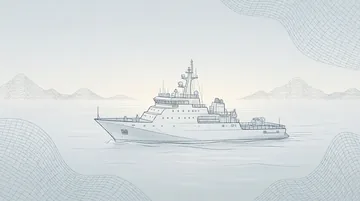 海洋测绘工程技术人员 党建PPT背景图 【晨曦海平线】