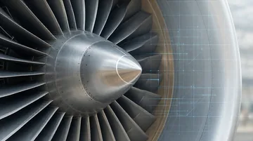 航空动力装置制造工程技术人员 党建PPT背景图 【匠心铸魂·蓝天基石】