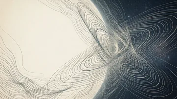 地球科学研究人员 党建PPT背景图 【星轨回响·初心坐标】