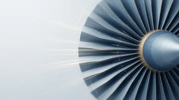 航空动力装置制造工程技术人员 党建PPT背景图 【云翼初心·蓝金流线】