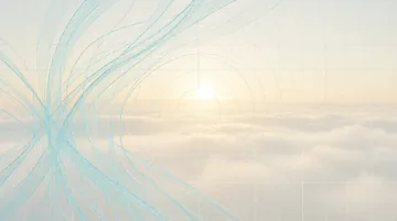 雷达导航工程技术人员 党建PPT背景图 【晨曦下的数据流】